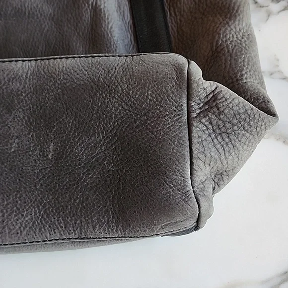 See By Chloe Harriet HOBO Large Gray Leather Tote Bag - Picture 7 of 16